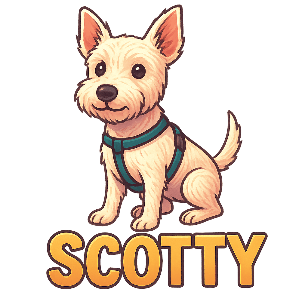 Scotty - West Highland White Terrier design