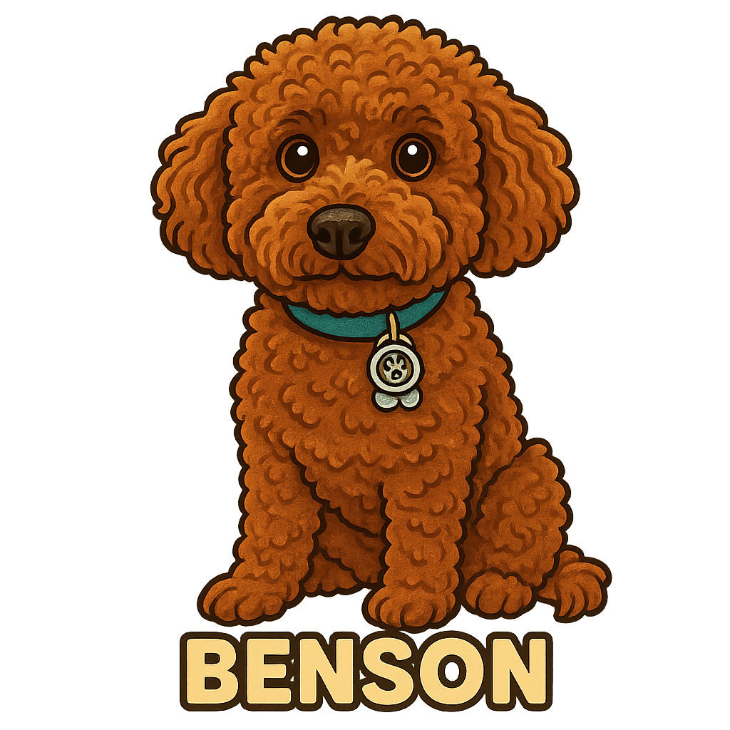 AI-generated pet sticker example